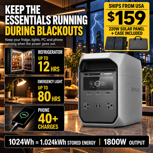1024Wh Portable Power Station